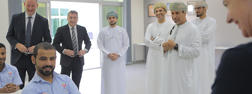 His Excellency, Salim Bin Nasser Bin Said Al-Aufi, is Given a Warm Welcome at TPO-6.jpg